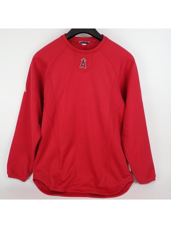 Majestic Athletic Other - Authentic MLB Los Angeles Angels Therma Base Long Sleeve Shirt – Red Men’s L